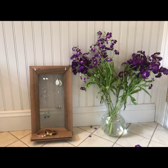 Antique shabby chic earring frame - Picture 4 of 5